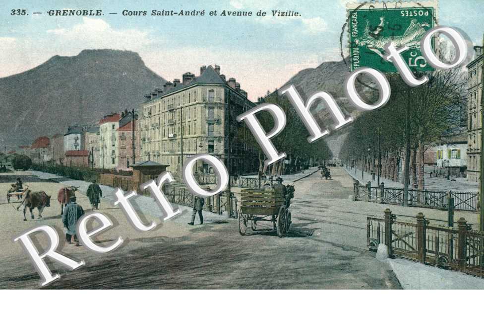 Cours Saint-Andre et avenue de Vizille