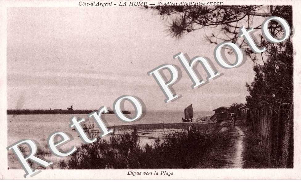 LA HUME - Digue vers la Plage