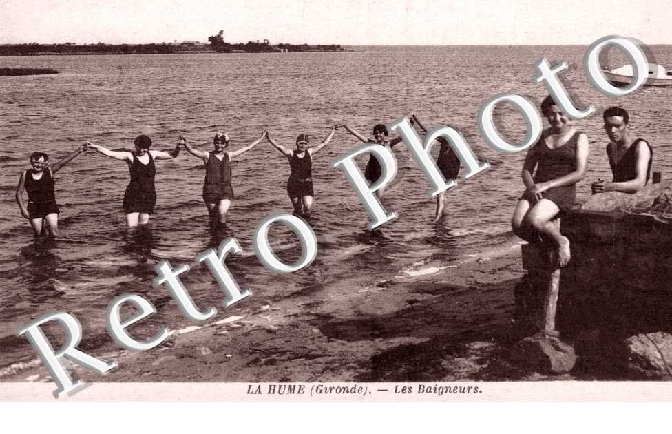 LA HUME - les baigneurs