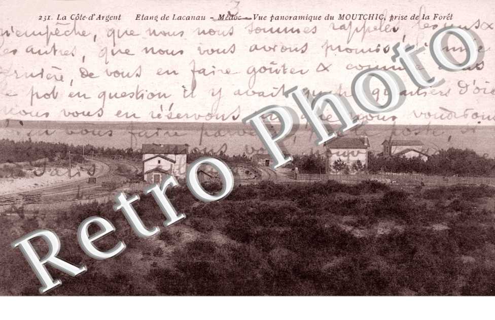 l'etang Vue panoramique du Moutchic