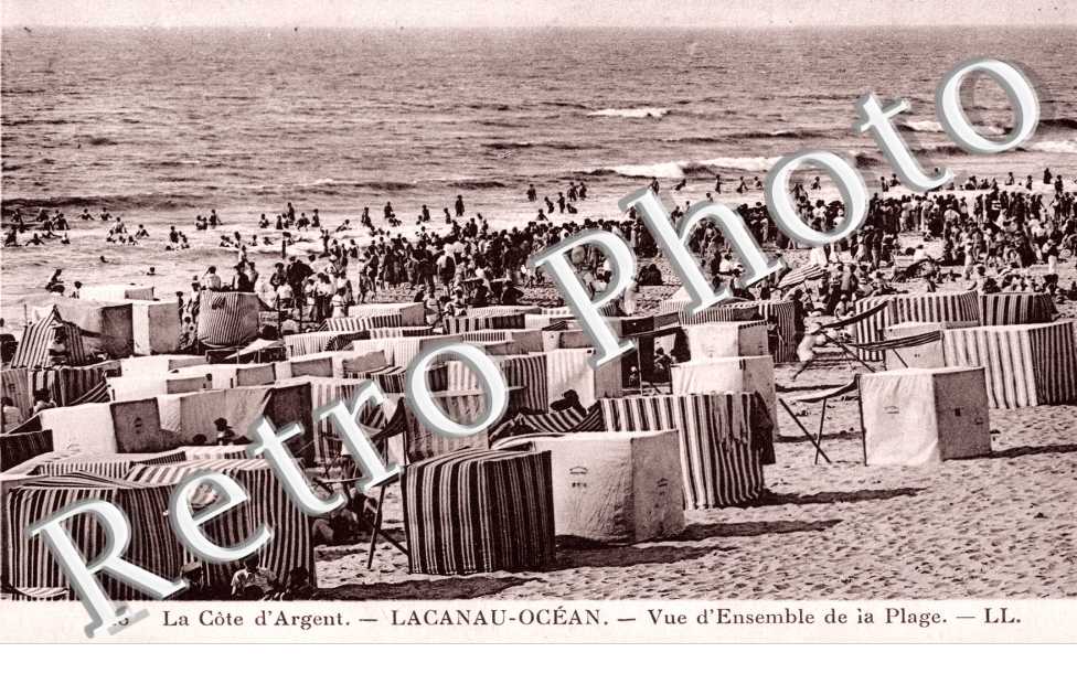 vue d'ensemble de la plage