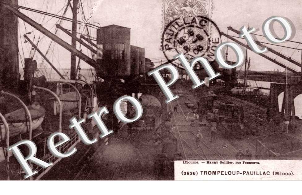 Trompeloup-Pauillac  Les appontements