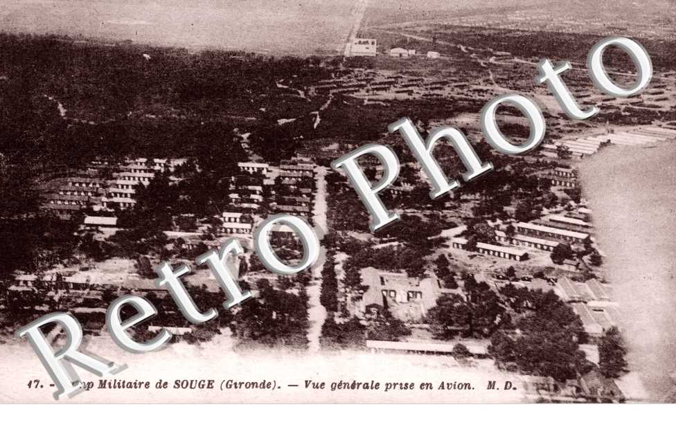 camp de Souge Vued generale prise en avion