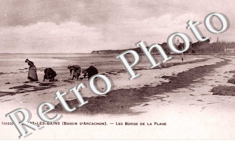 Les bords de la plage