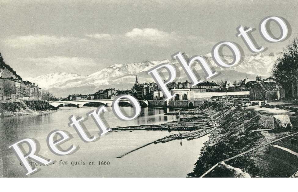 les Quais en 1860