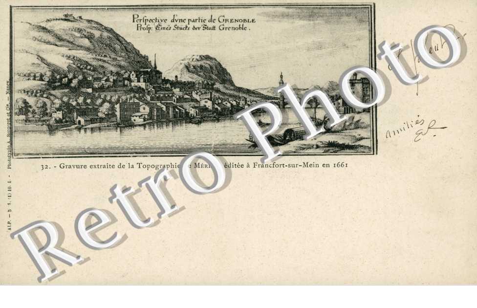 Perspective d'une partie de Grenoble