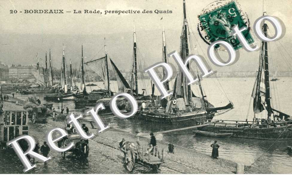 La Rade, perspective des Quais