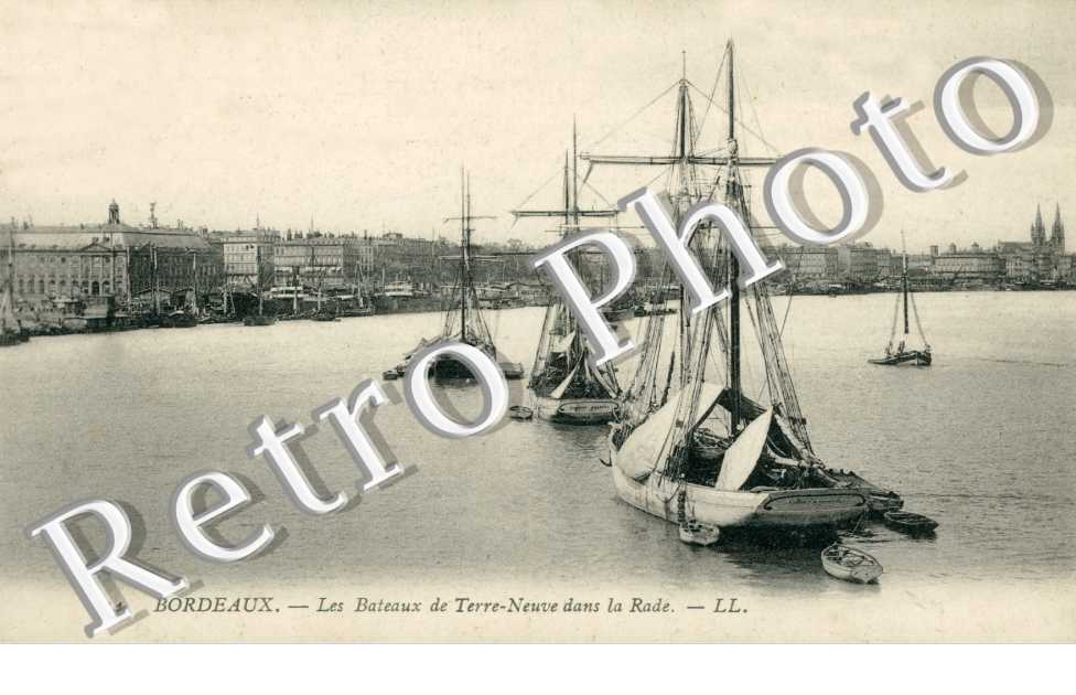 Les Bateaux de Terre Neuve dans la Rade