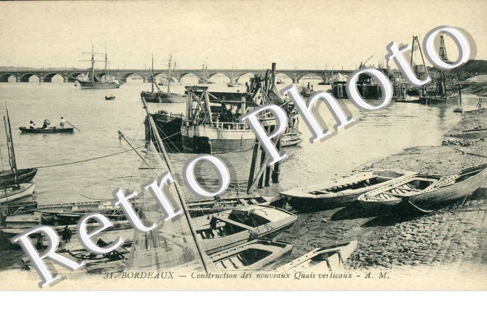 Construction des Nouveaux Quais Verticaux