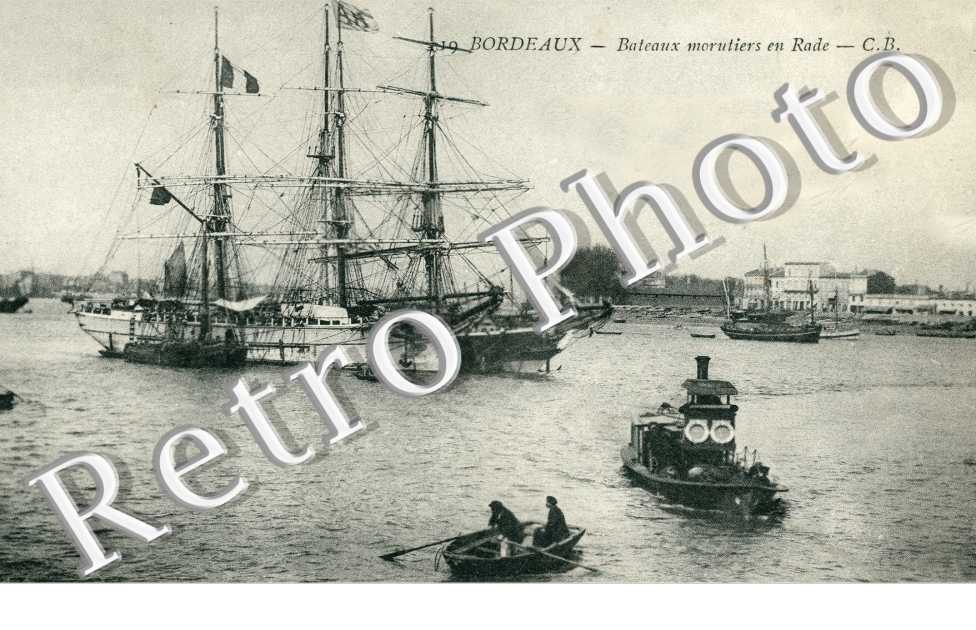 Bateaux Morutiers en Rade