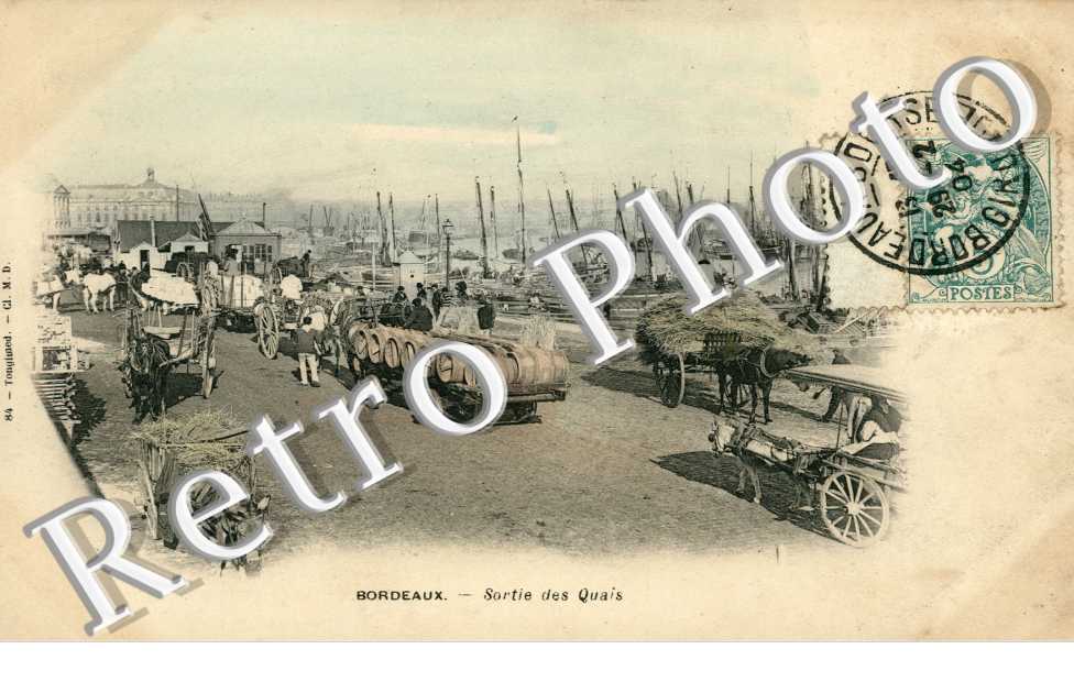 Sortie des Quais - tonneaux