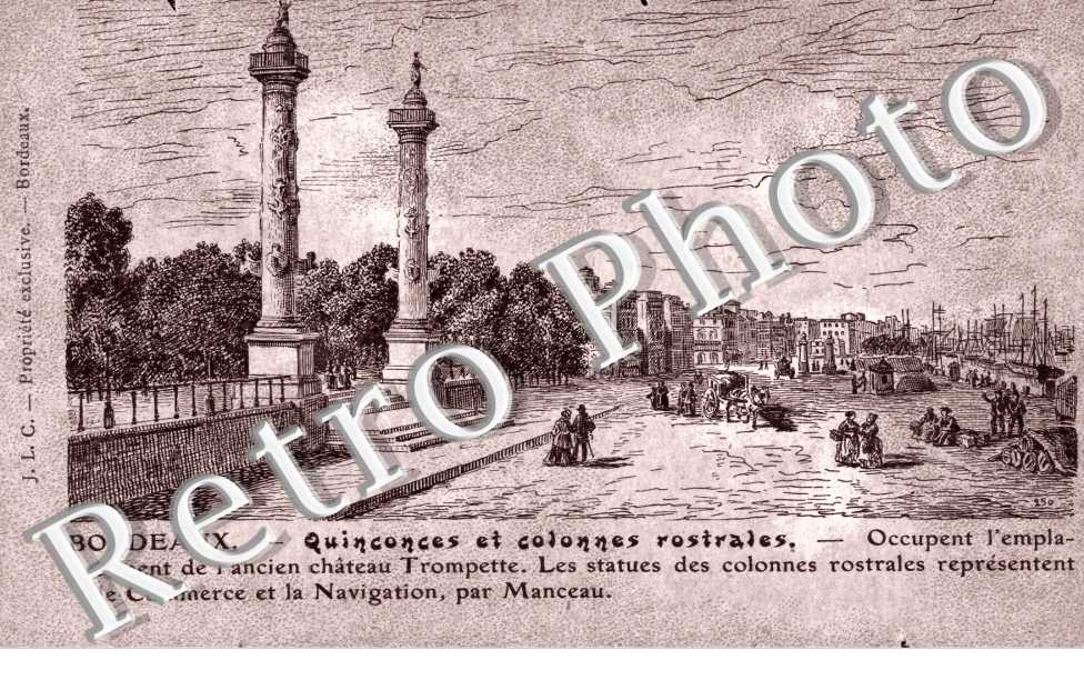Quinconces et Colonne Rostrale