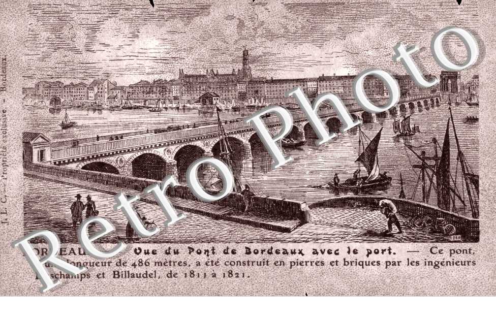 Vue du Pont avec le Port
