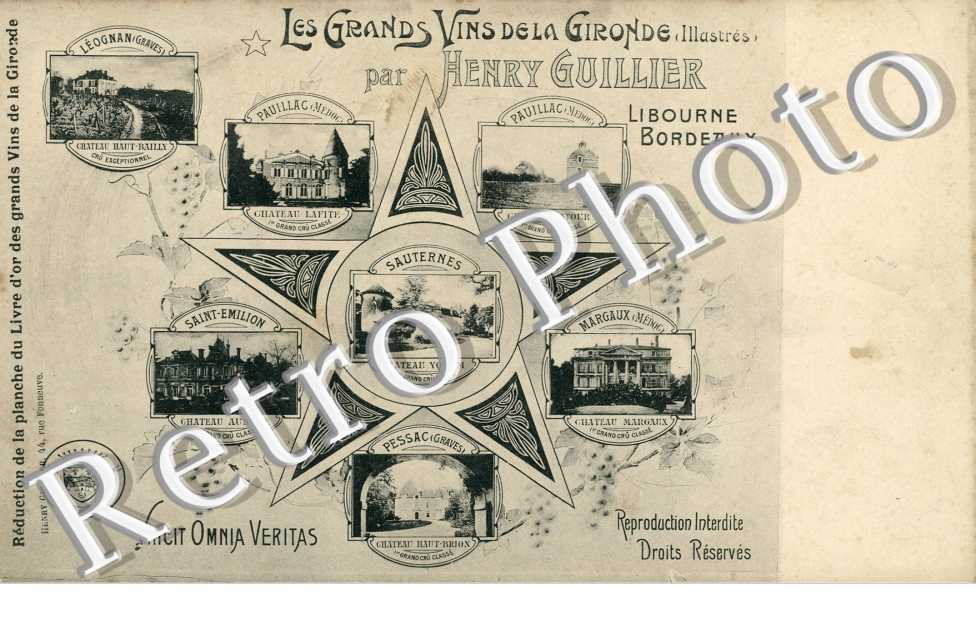 Les Grands vins de la Gironde - Henry Guillier