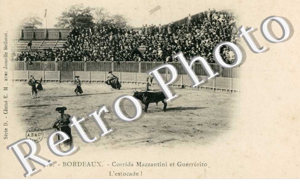 Corrida Mazzantini et Guerrerito - l'Estocade