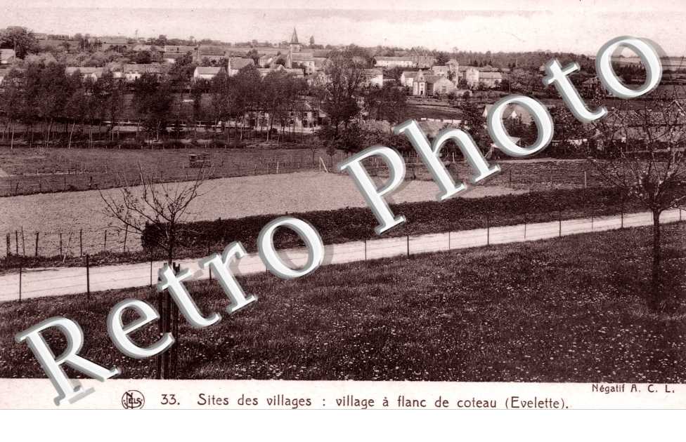 Evelette - Village à flans de côteau