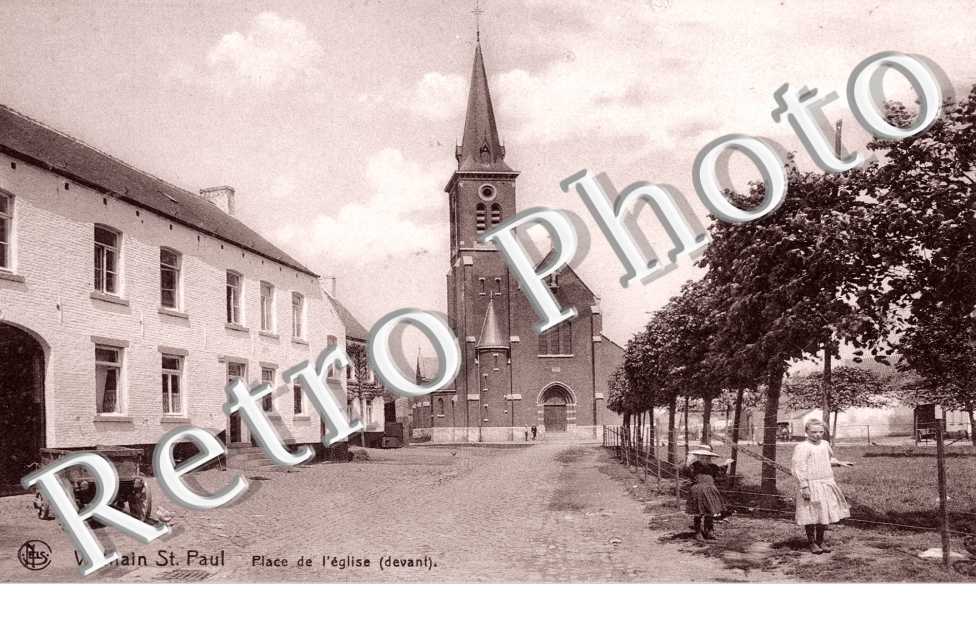 Walhain Saint Paul - Place de l&#039;église
