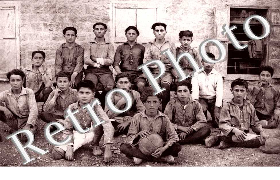 l&#039;equipe de football a l&#039;ecole primaire en 1927