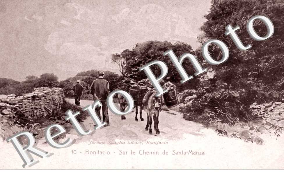 sur le chemin de Santa Manza