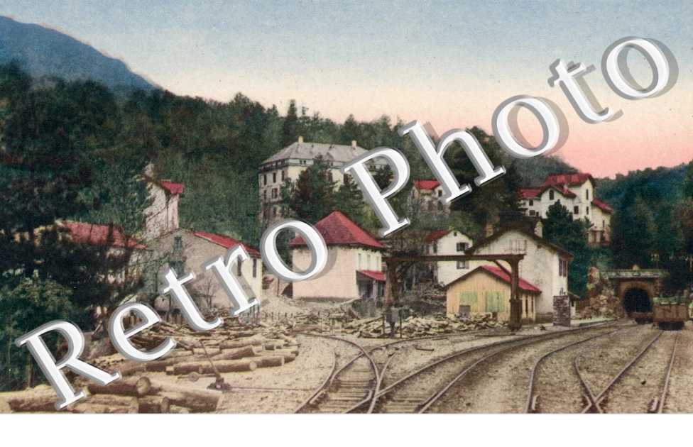 Vizzavona la gare et le tunnel