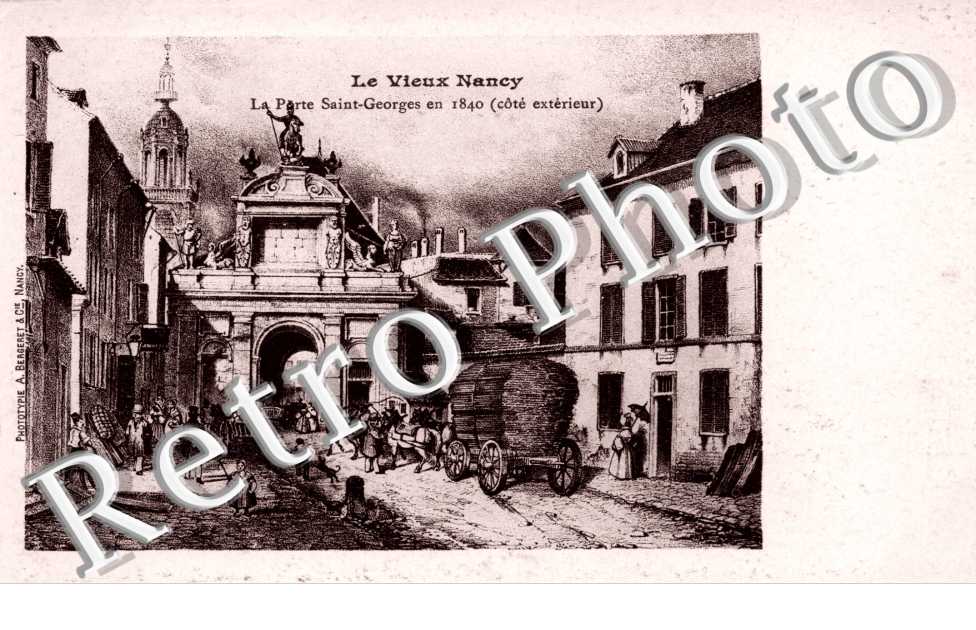 la Porte Saint Georges en 1840 