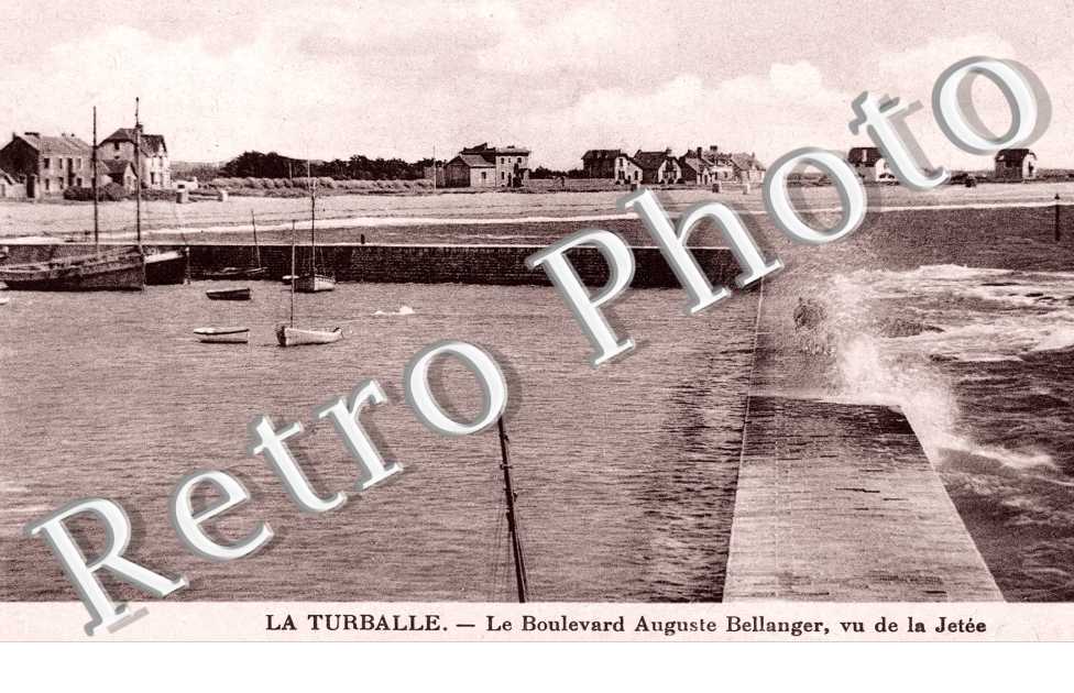 le boulevard Auguste Bellanger, vu de la jet