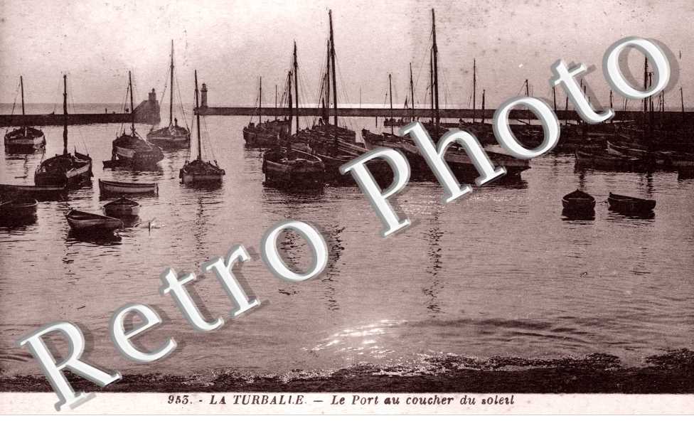 le port au coucher du soleil
