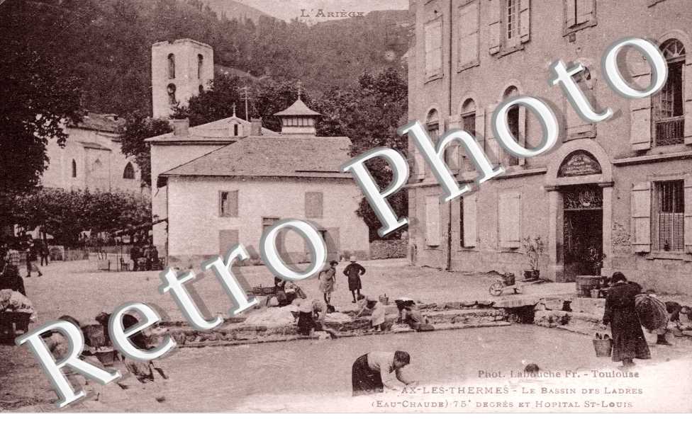 le bassin des Ladres eau chaude 75 et Hopital Saint Louis