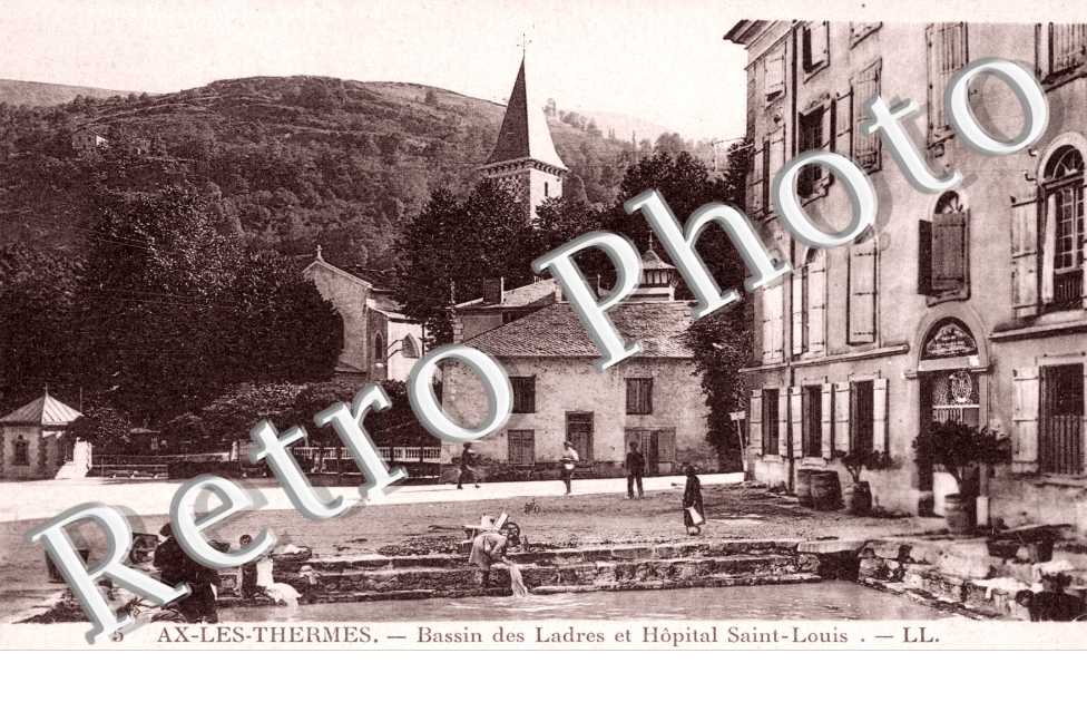 le bassin des Ladres  et Hopital Saint Louis