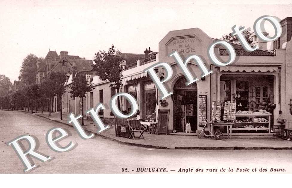 Angle des rues de la Poste et des Bains