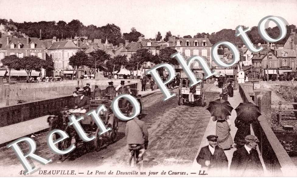le pont un jour de courses