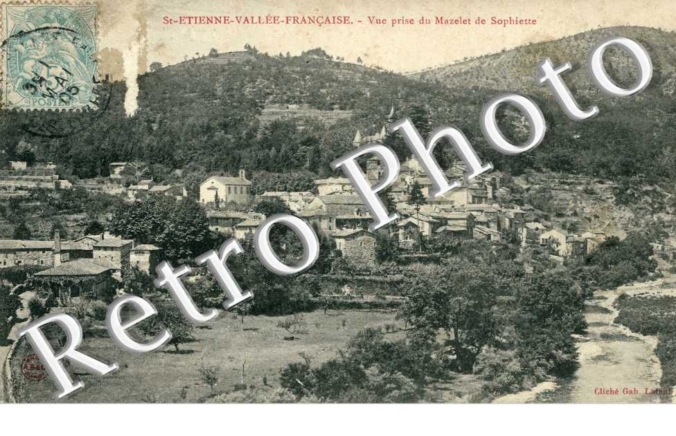 Vue prise du Mazelet de Sophiette