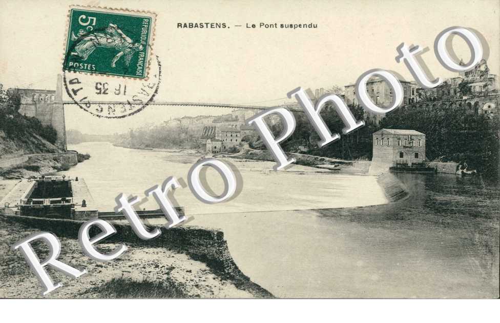 le pont suspendu