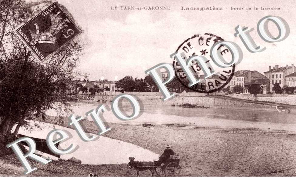 bors de la Garonne