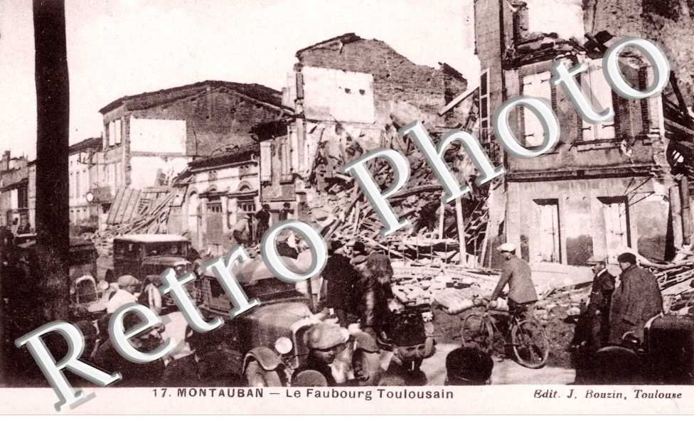 inondations 1930 -  faubourg Toulousain