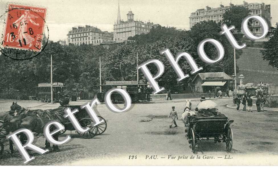 Vue prise de la Gare
