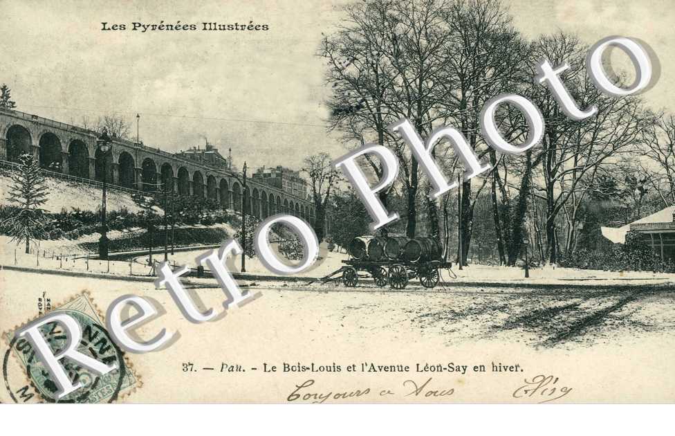 Le Bois Louis et l&#039;avenue Ln Say en hiver