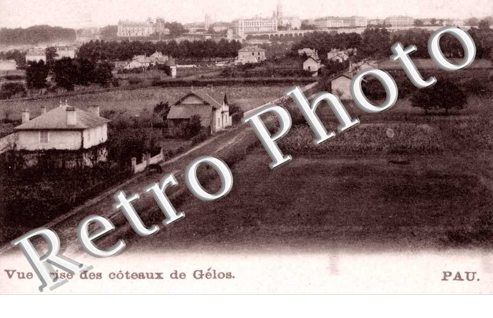 Vue prise des Coteaux de Gelos