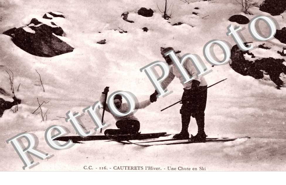 Une Chute en Ski
