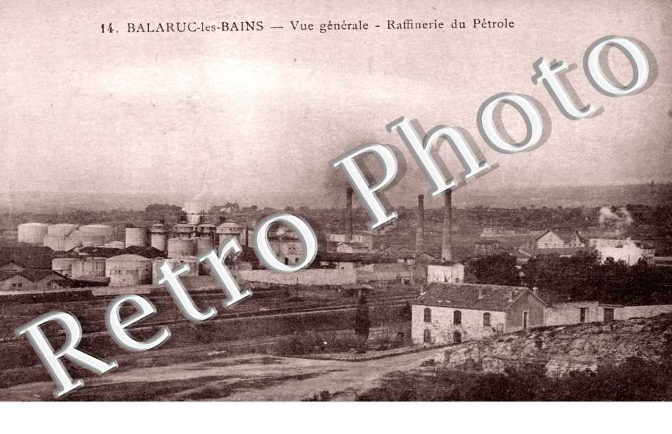 vue générale -  Raffinerie du pétrole