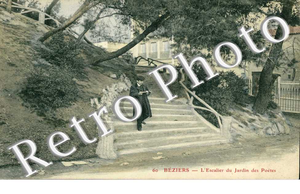 l'escalier du jardin des Poes