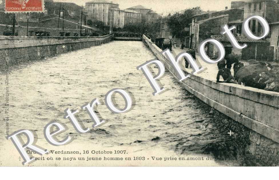 Crue de Verdanson - 16 octobre 1907