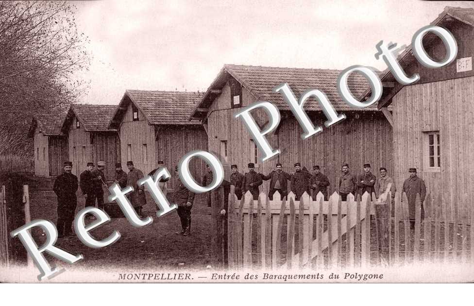 Entr des Baraquements du Polygone