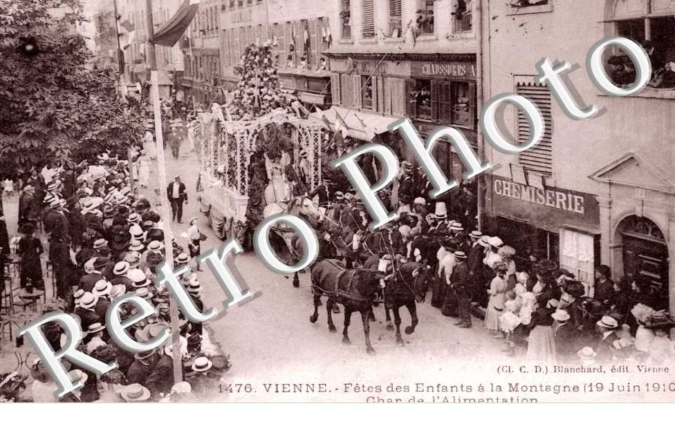Fetes des enfants a la montagne 19 juin 1910