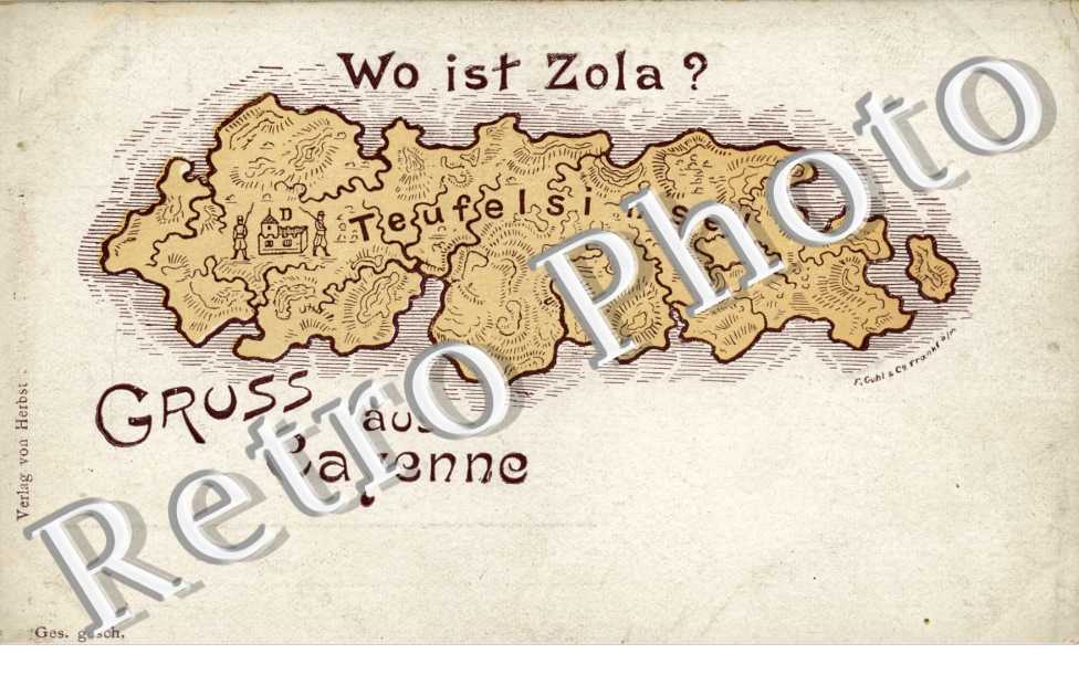 Wo ist Zola ? Gruss aus Cayenne