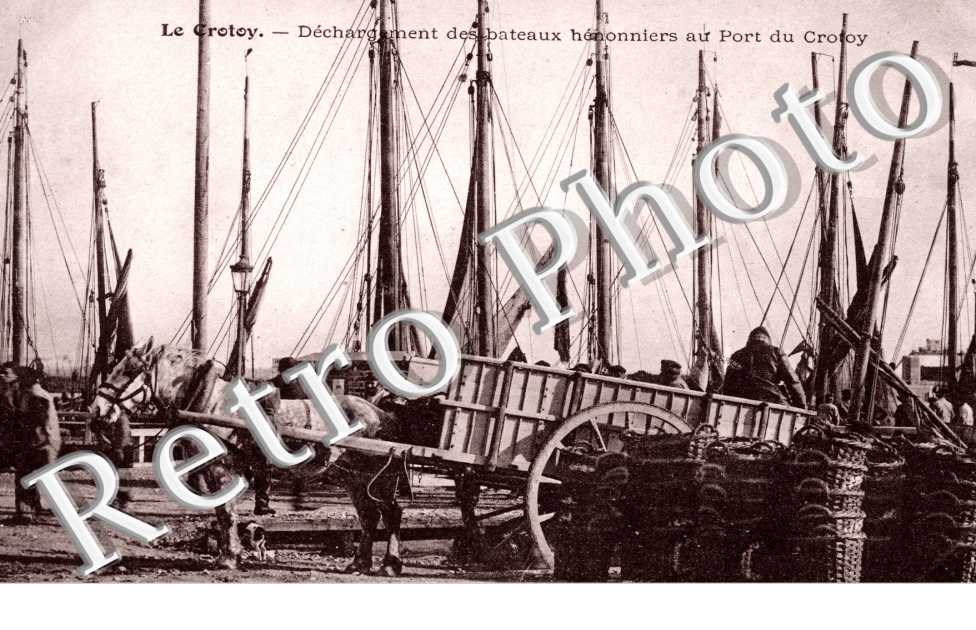 Déchardement des Bateaux Henonniers au Port