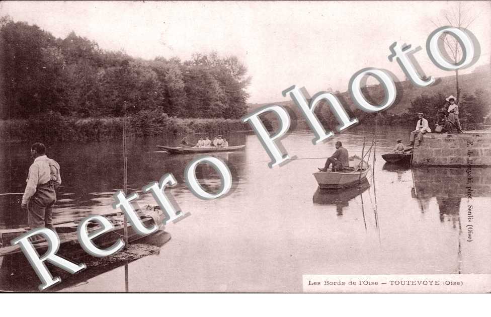 Les bords de l'Oise a Toutevoye