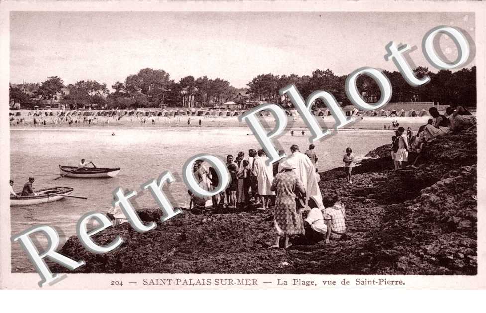 la Plage, vue de Saint Pierre