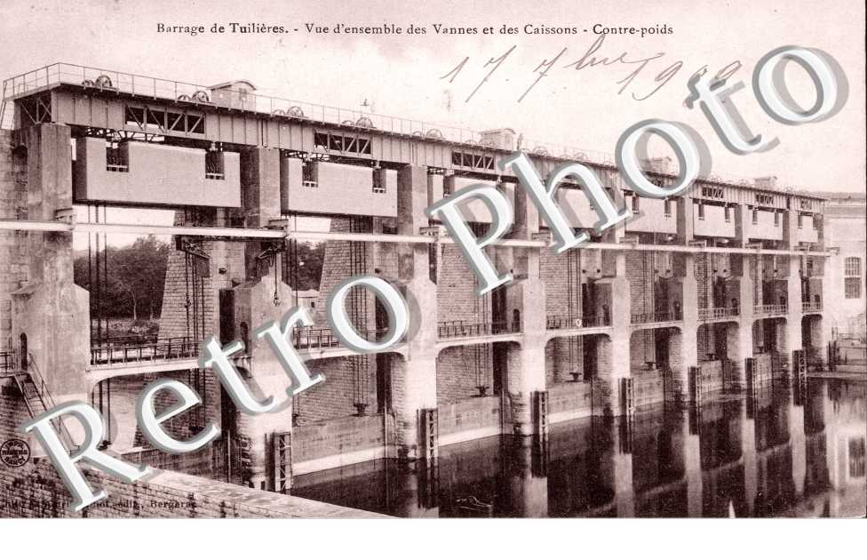 barrage de Tuilieres Usine Electrique