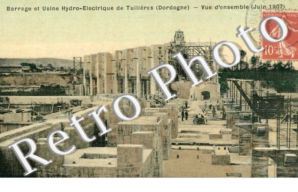 barrage de Tuilieres Usine Electrique